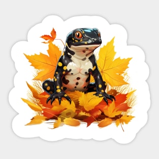 Fire Salamander Sticker